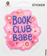 Book Club Babe Sticker